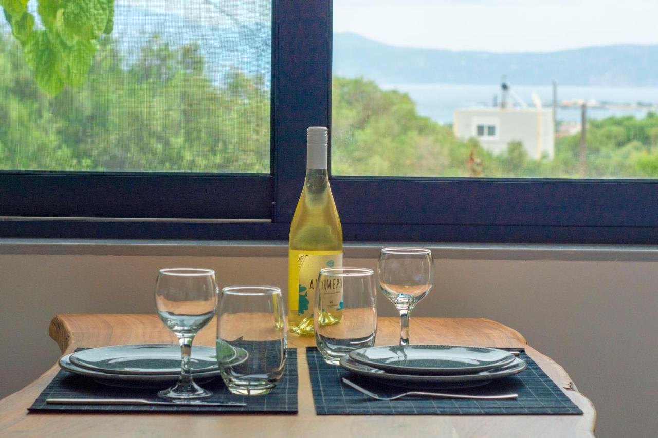 Cavos Luxury Apartments Kíssamos Dış mekan fotoğraf